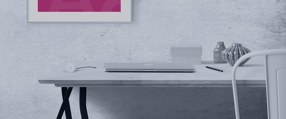 a laptop on a table
