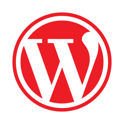 website development a red and black logo
